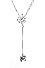 Collier en toile d'araignée