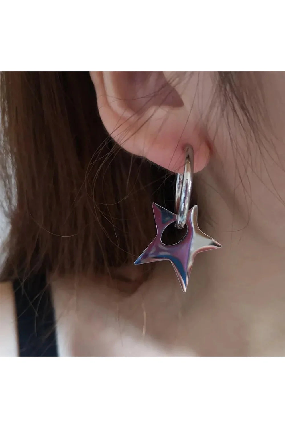 Star earrings