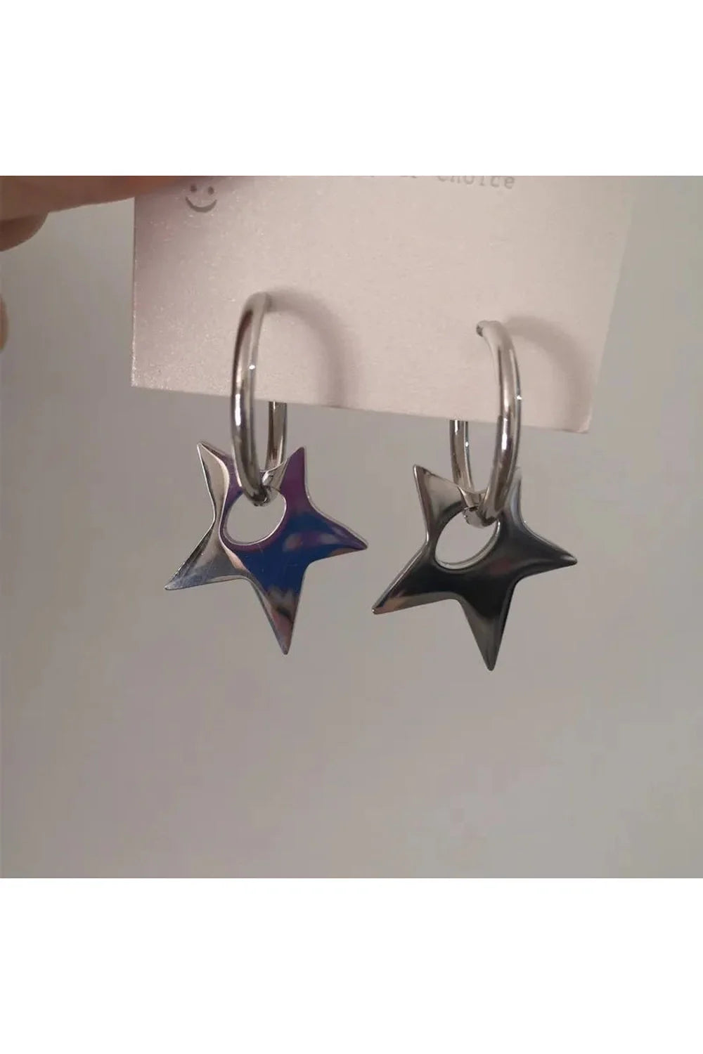 Star earrings