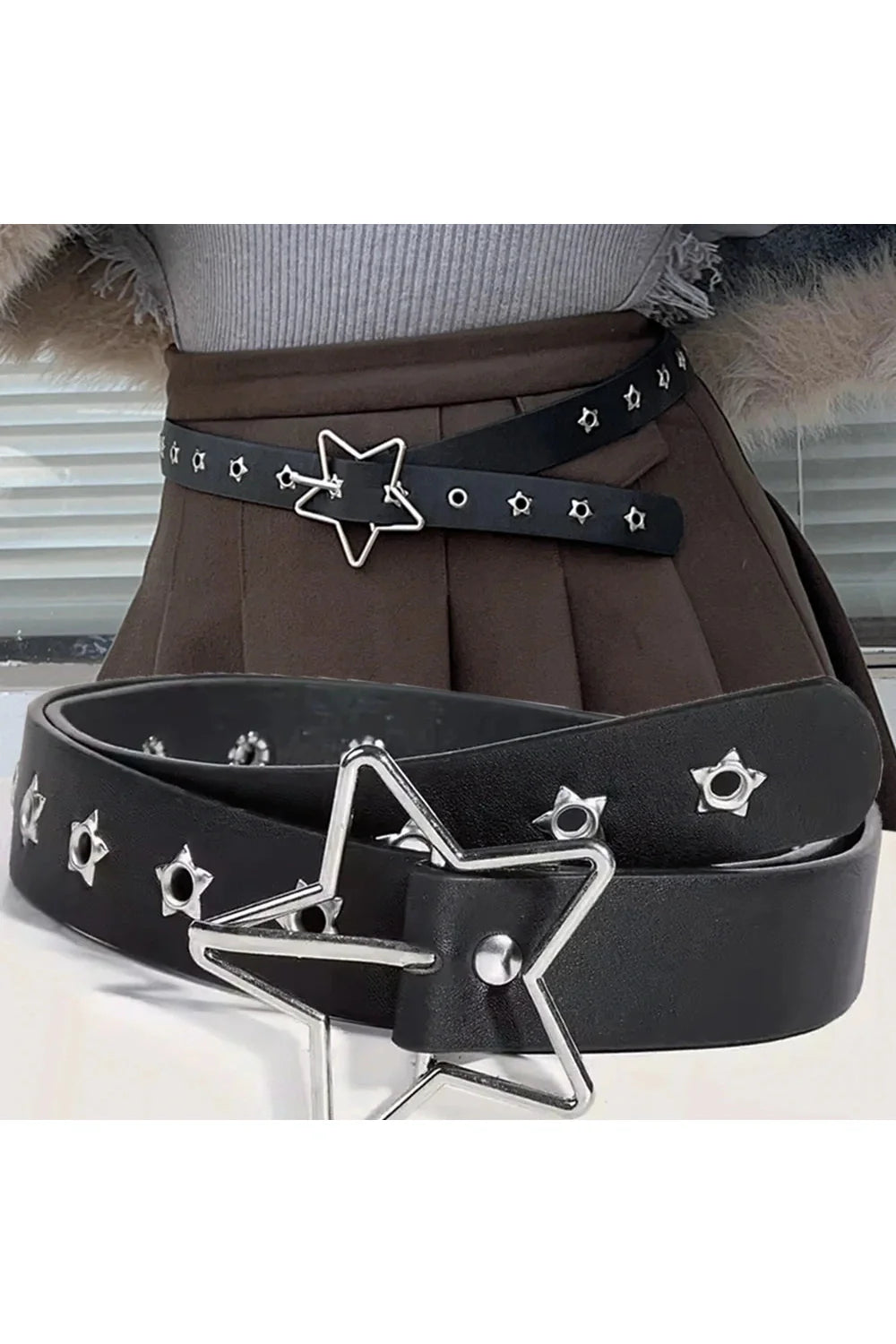 Star Eye Rivet Y2K Belt