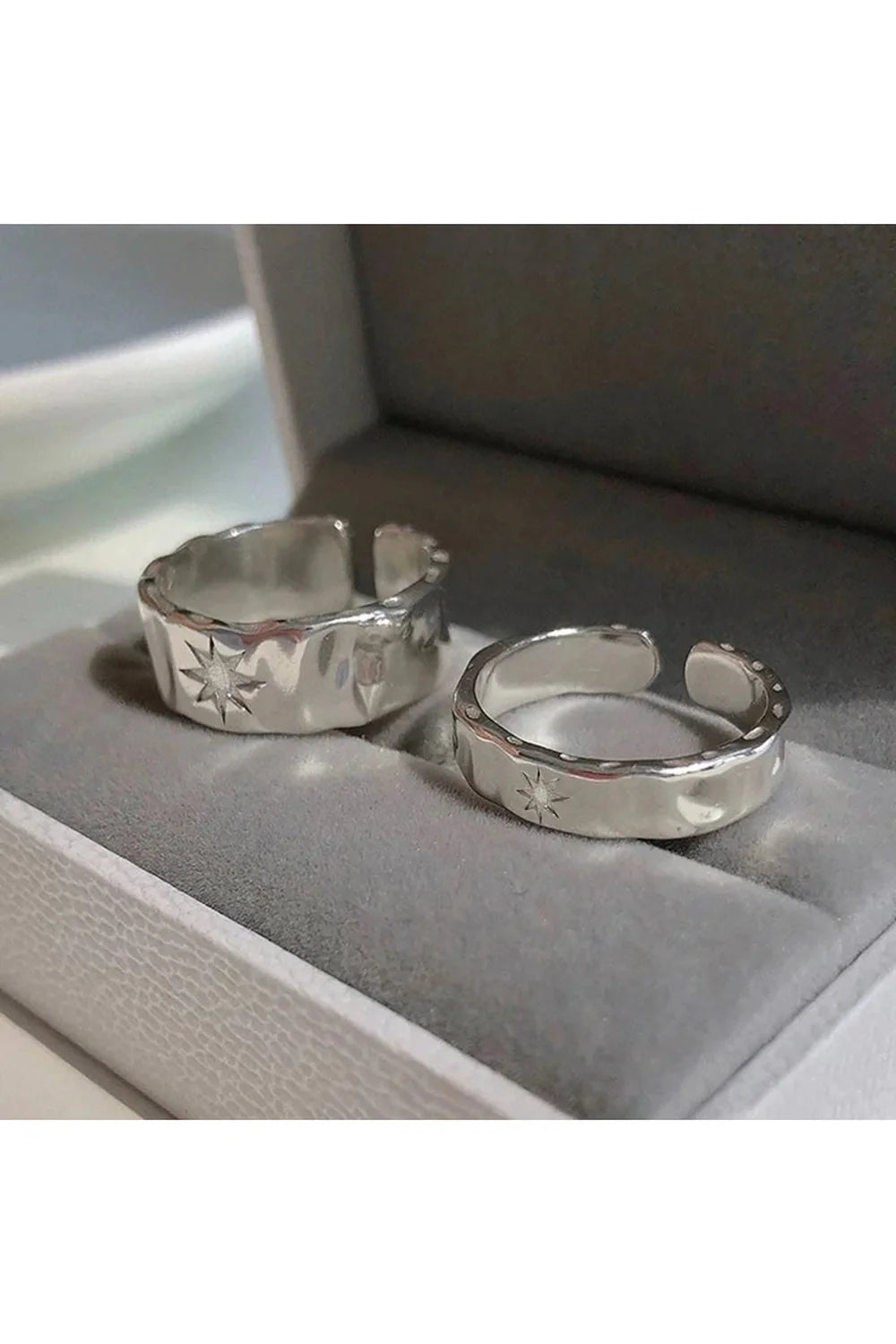 Stellar Gleam Duo Rings