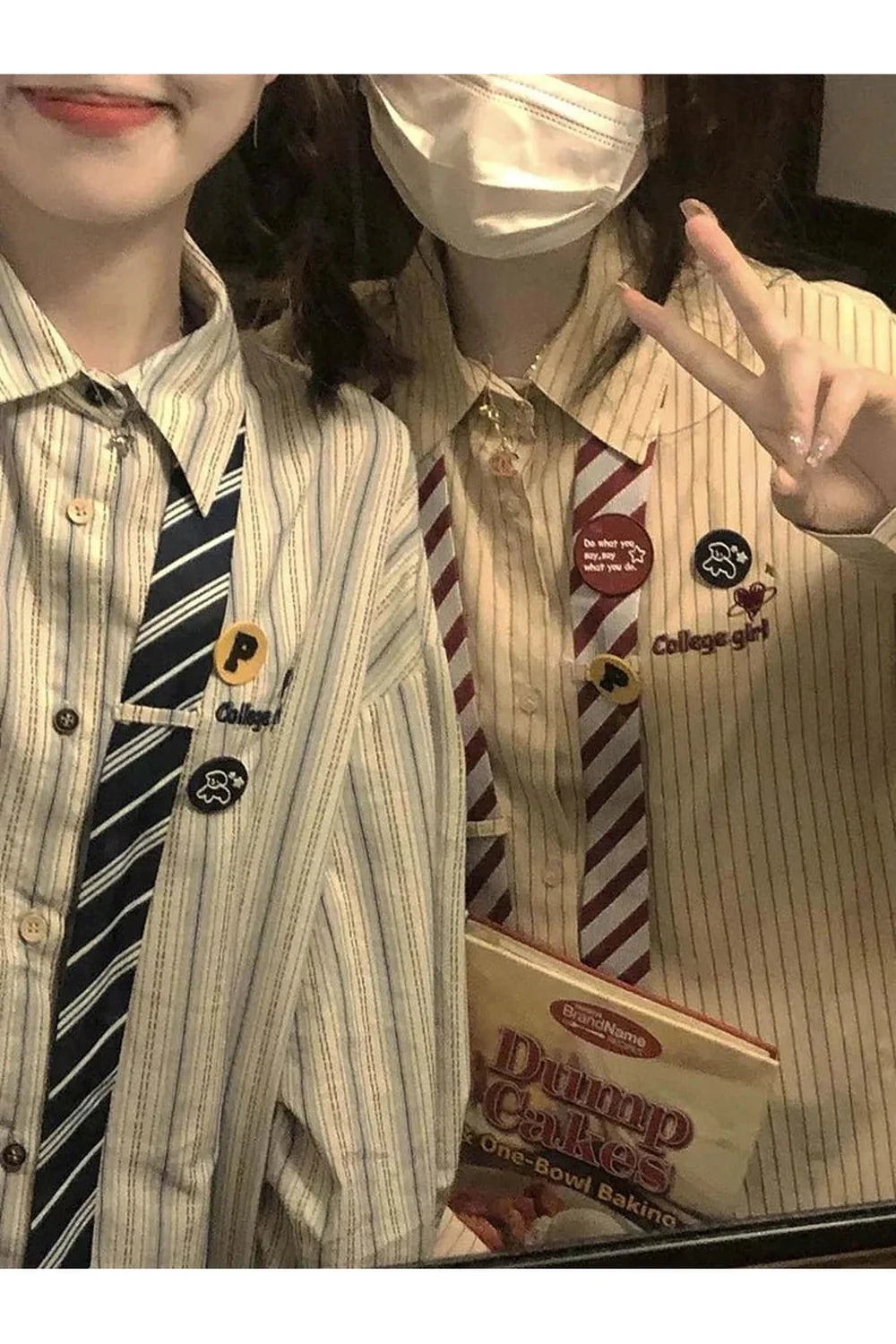 Striped Academia Button-Up Shirt