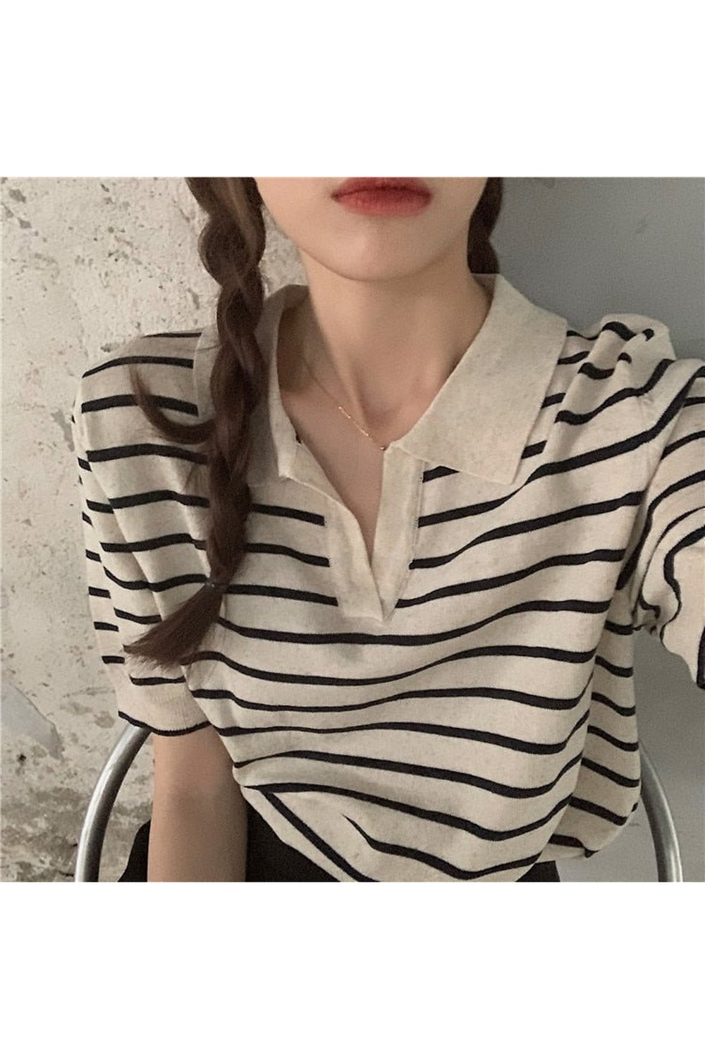 Striped Vintage Aesthetic T-shirt