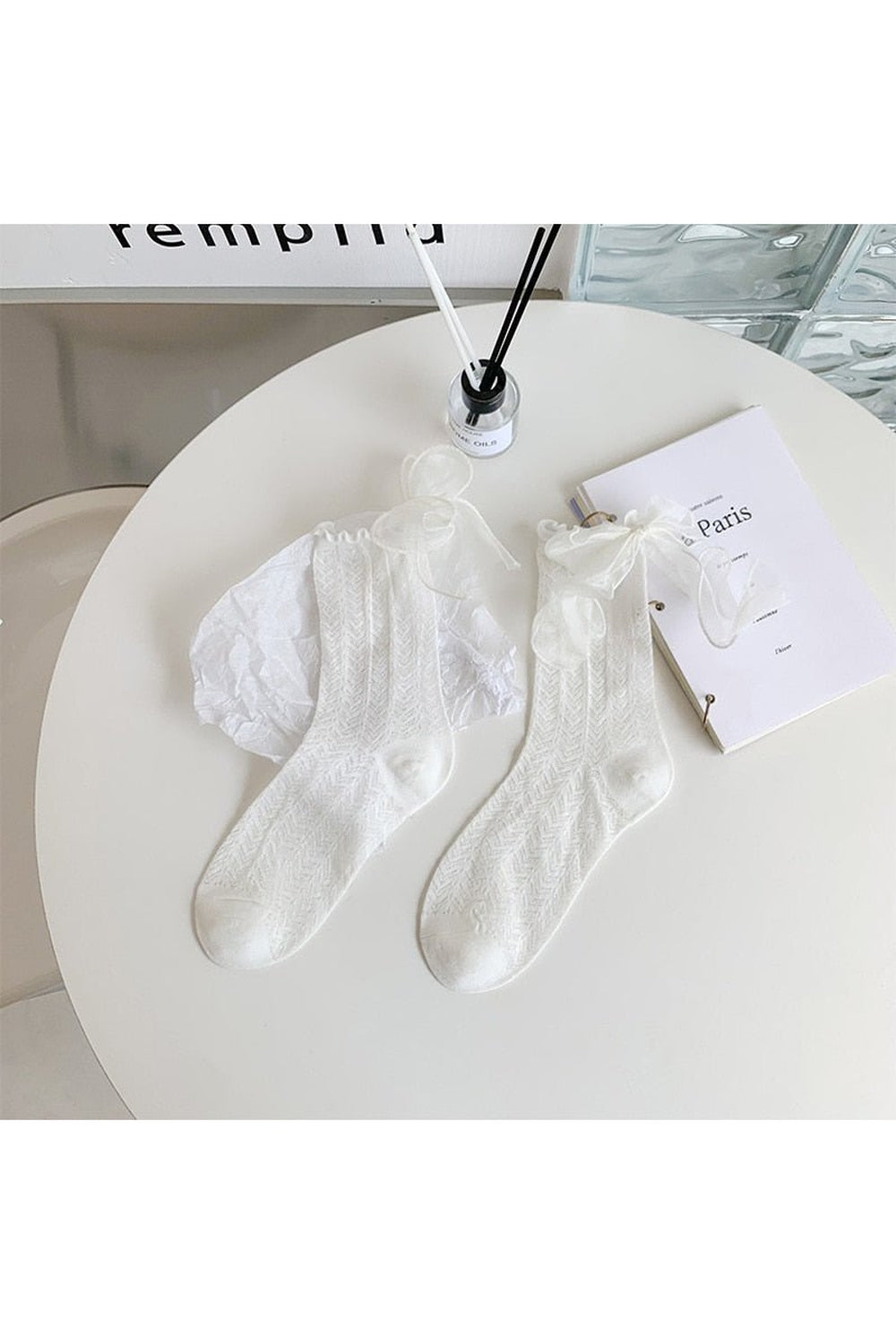 Summer Thin Breathable Kawaii Socks