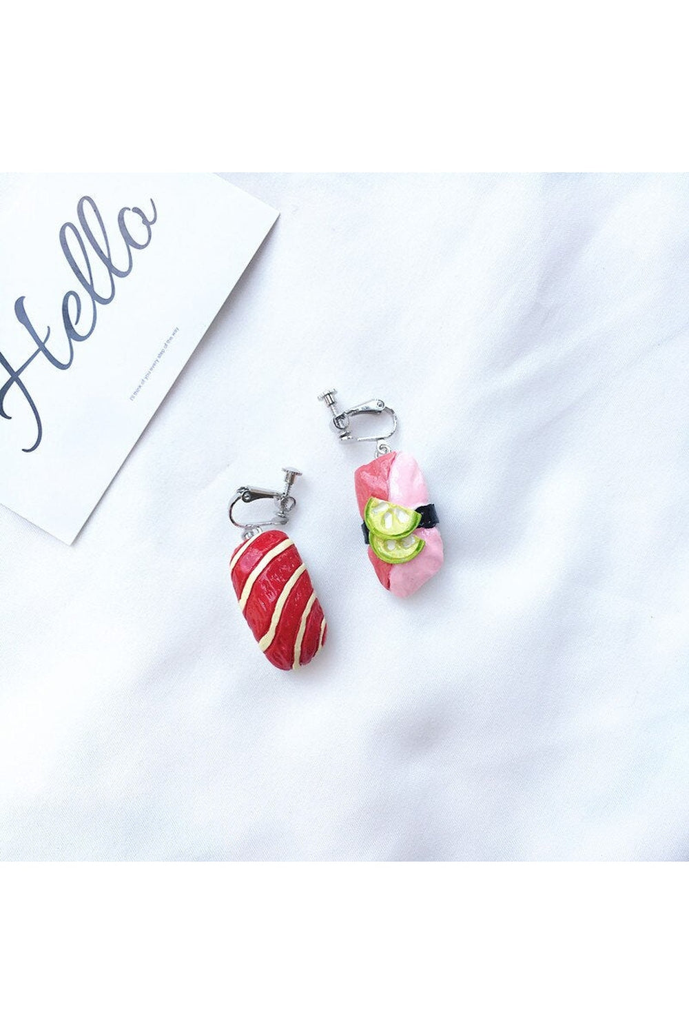 Sushi Dangle Drop Earrings