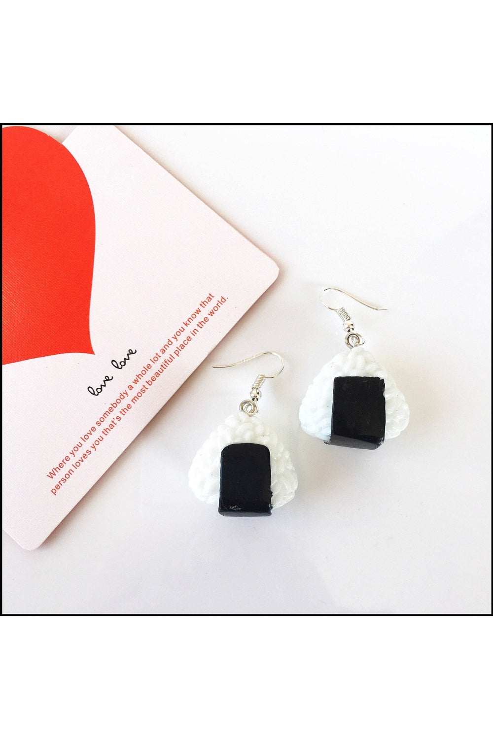 Sushi Dangle Drop Earrings