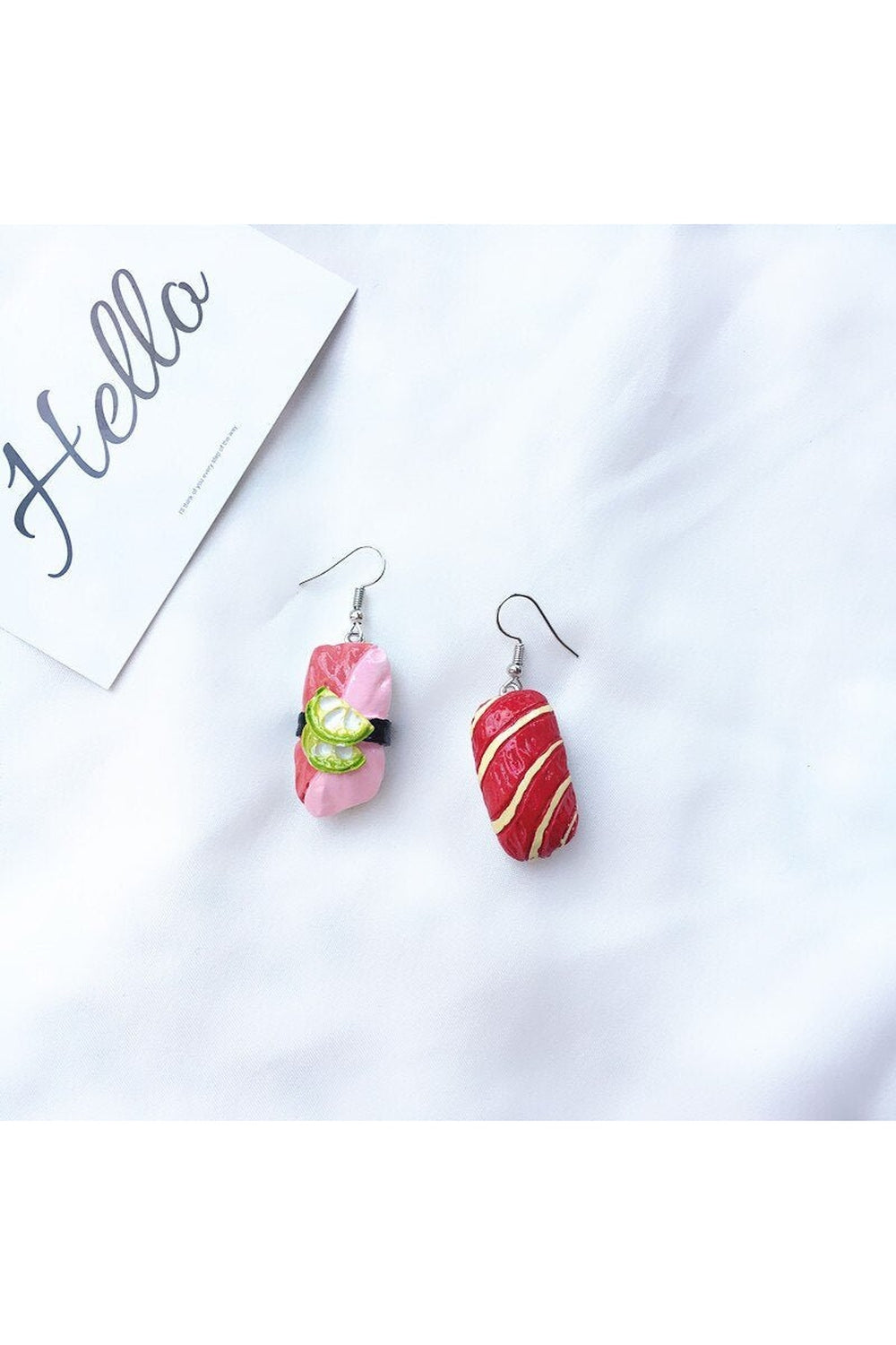 Sushi Dangle Drop Earrings