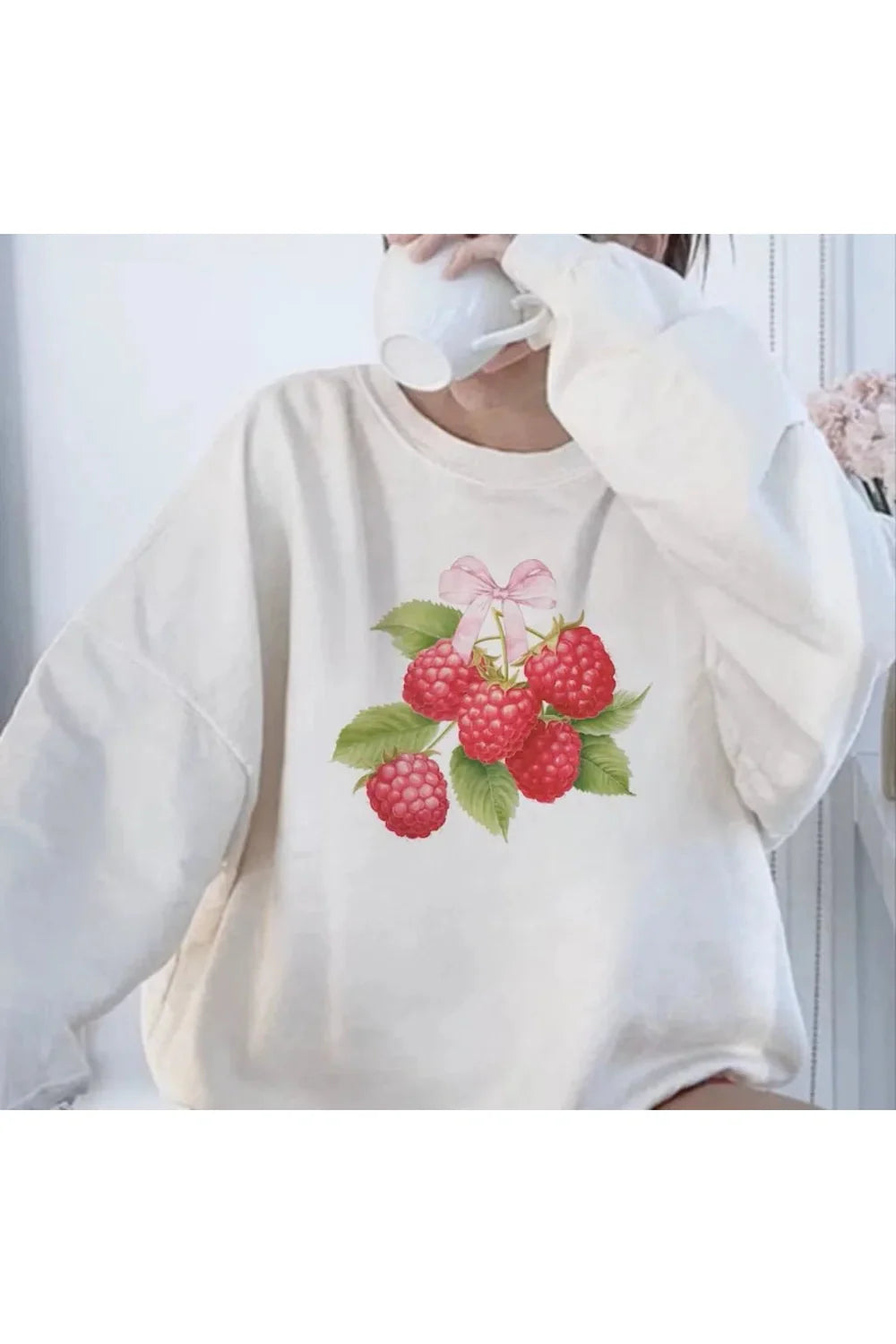 Sweet Raspberry Delight Sweatshirt