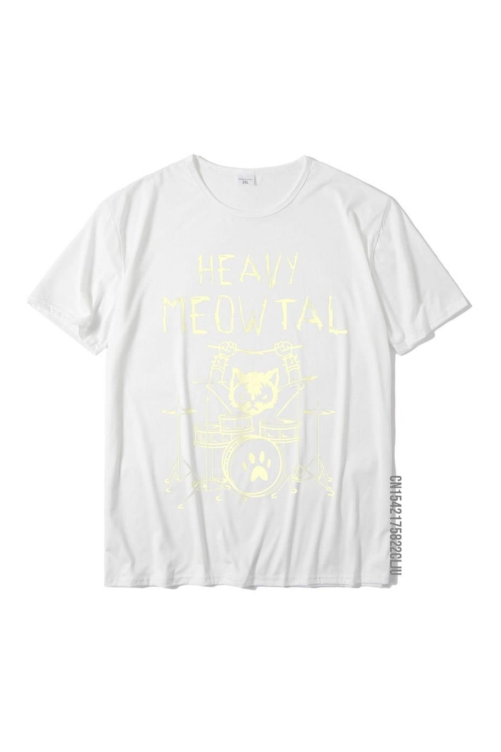 T-Shirt "HEAVY MEOWTAL"