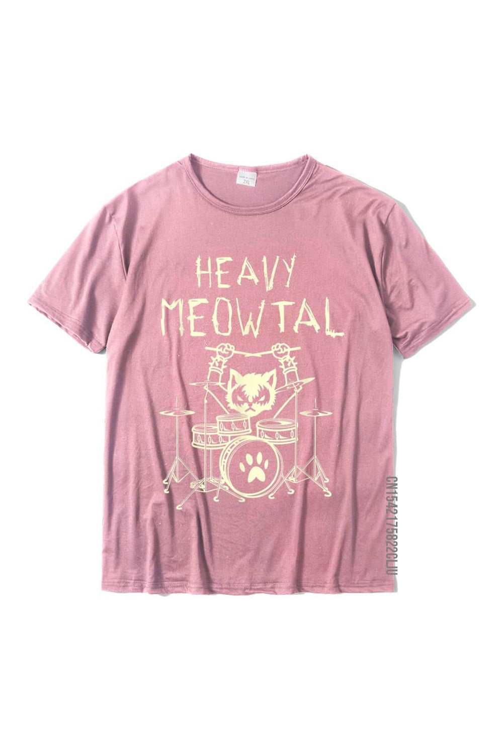 T-Shirt "HEAVY MEOWTAL"