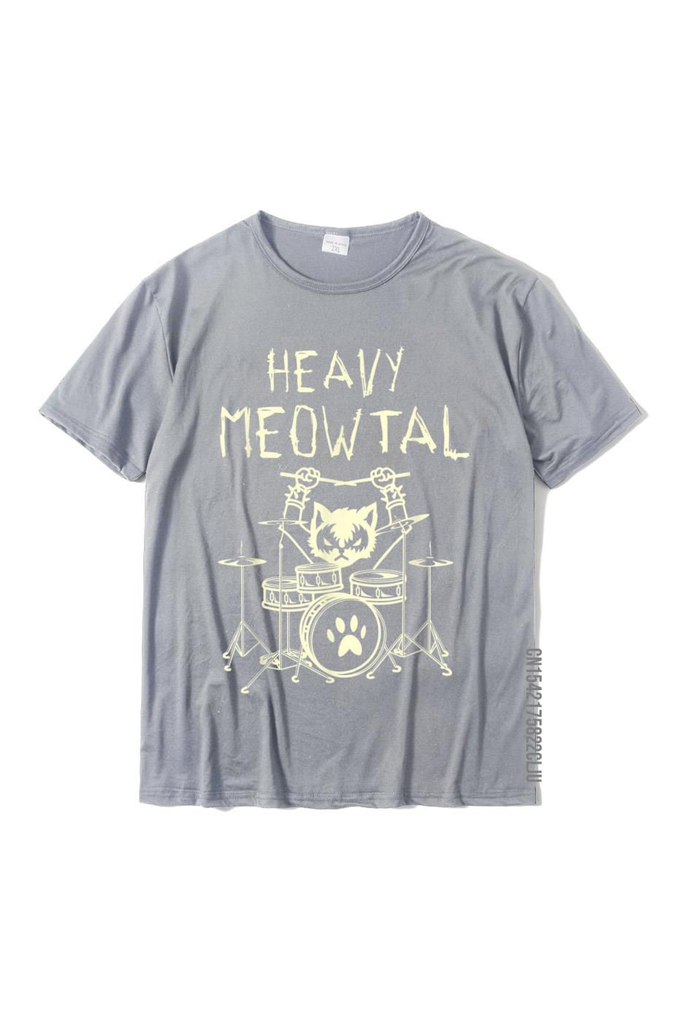 T-Shirt "HEAVY MEOWTAL"