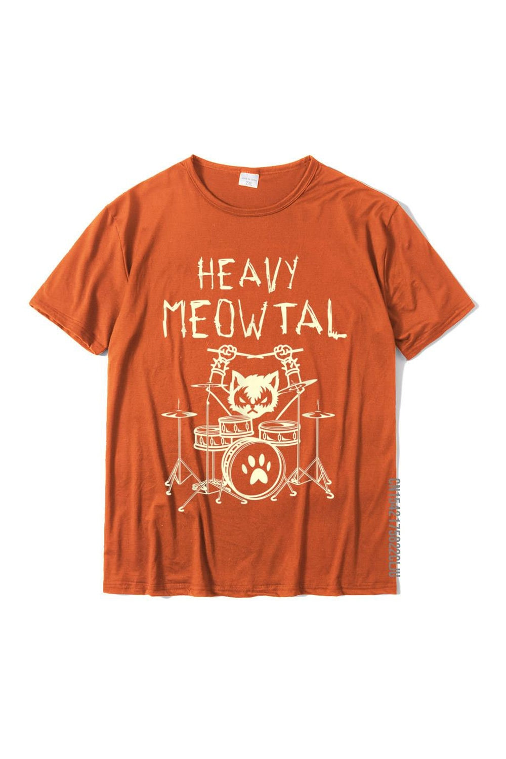 T-Shirt "HEAVY MEOWTAL"