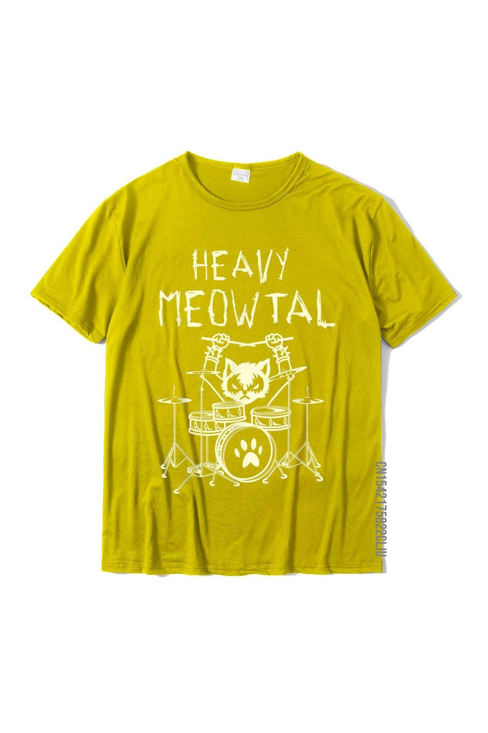 T-Shirt "HEAVY MEOWTAL"