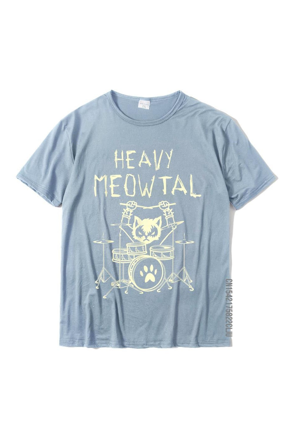 T-Shirt "HEAVY MEOWTAL"