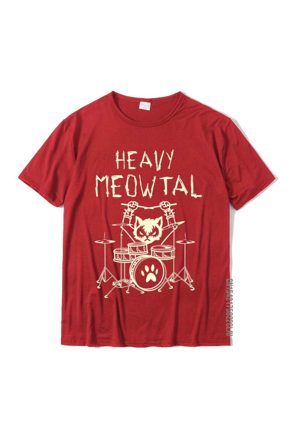 T-Shirt "HEAVY MEOWTAL"