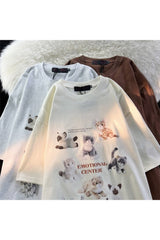 T-Shirt Japanischer süßer Cartoon