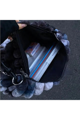 Tie Dye Plush Tote Bag