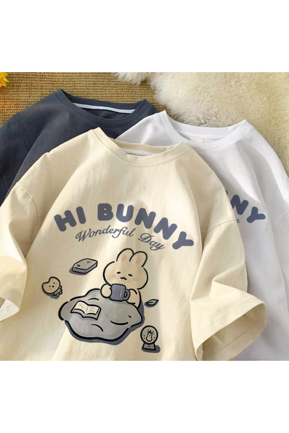 Trendy Aesthetic Cotton T-shirt