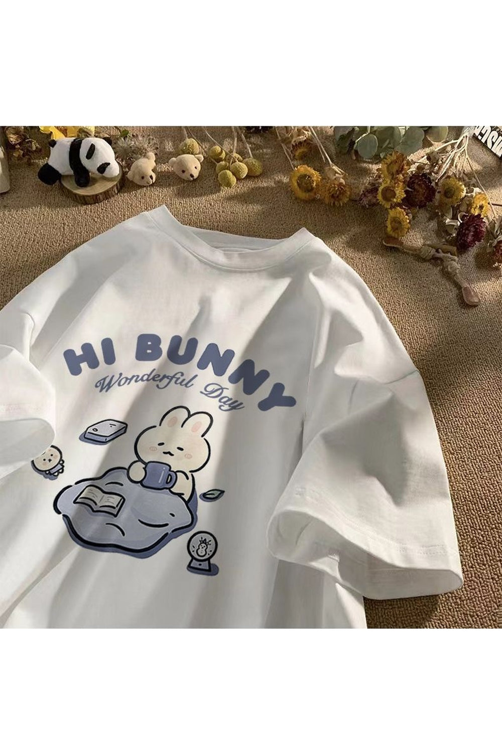 Trendy Aesthetic Cotton T-shirt