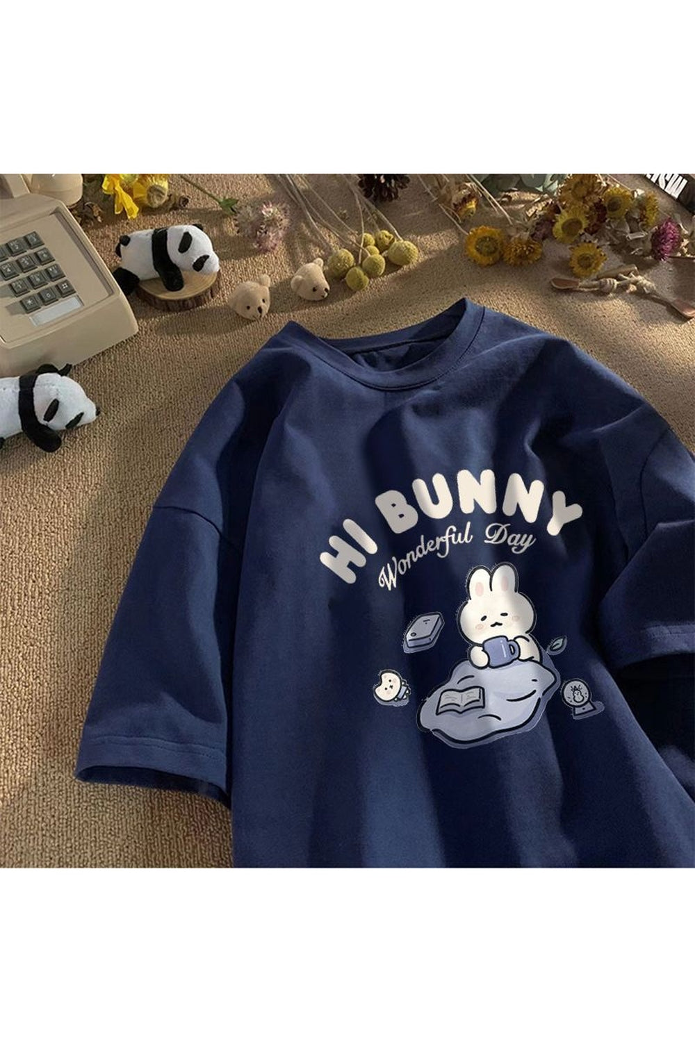 Trendy Aesthetic Cotton T-shirt