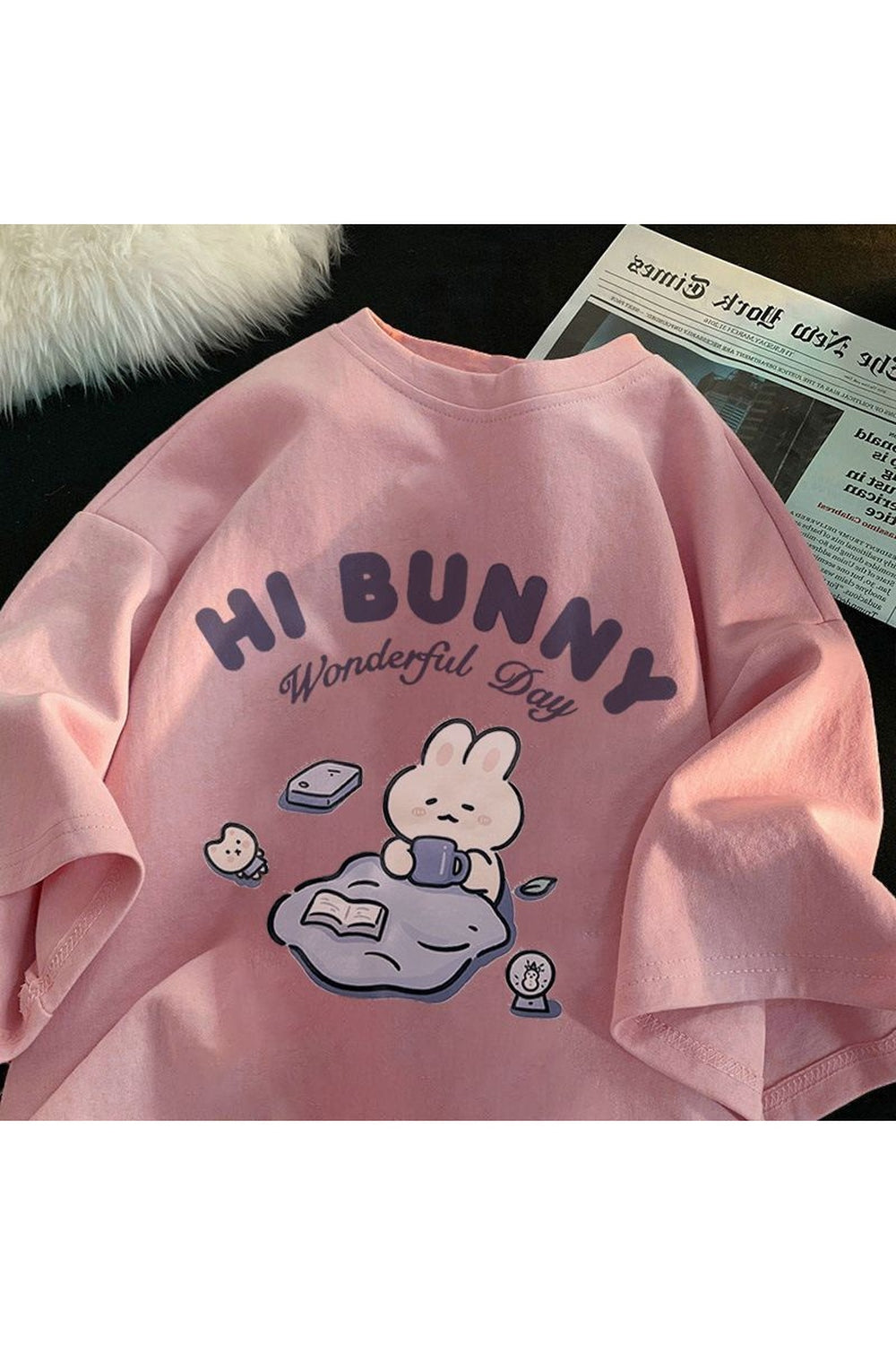 Trendy Aesthetic Cotton T-shirt