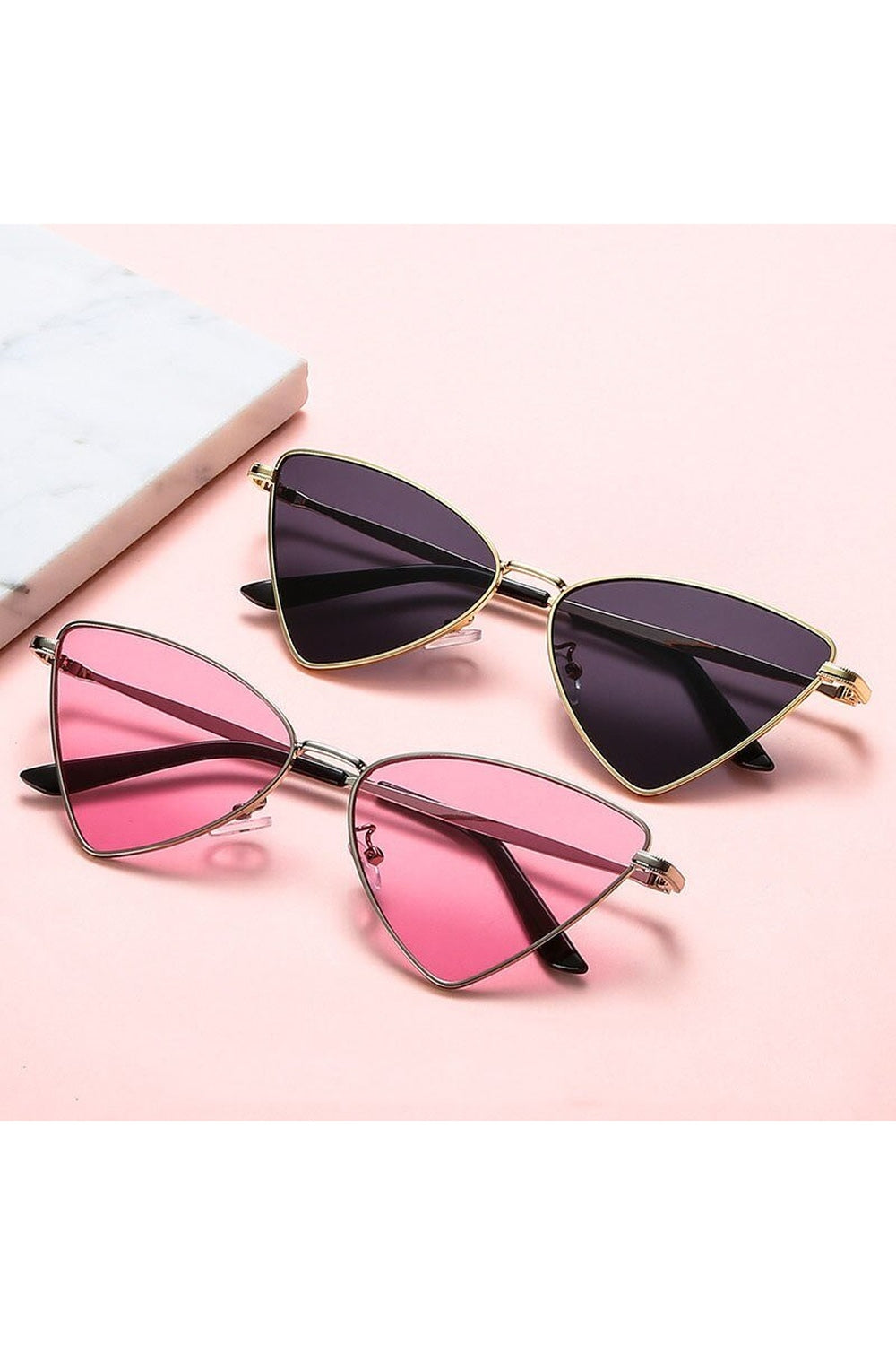 Triangle Cat Eye Sunglasses