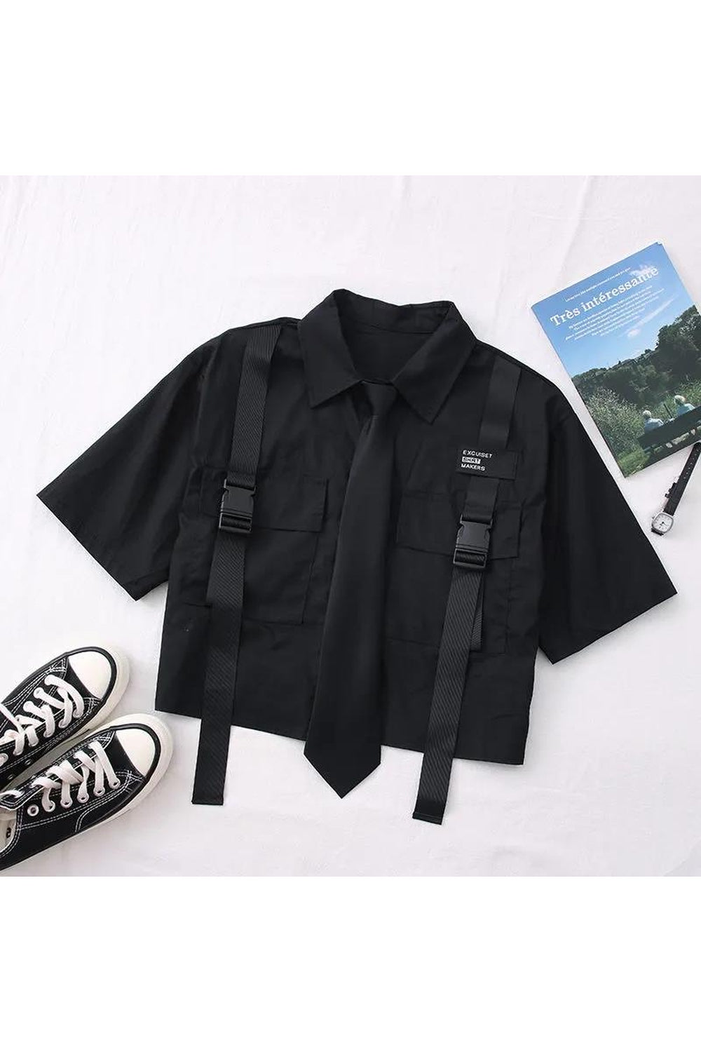 Two-piece College Style Suit Set