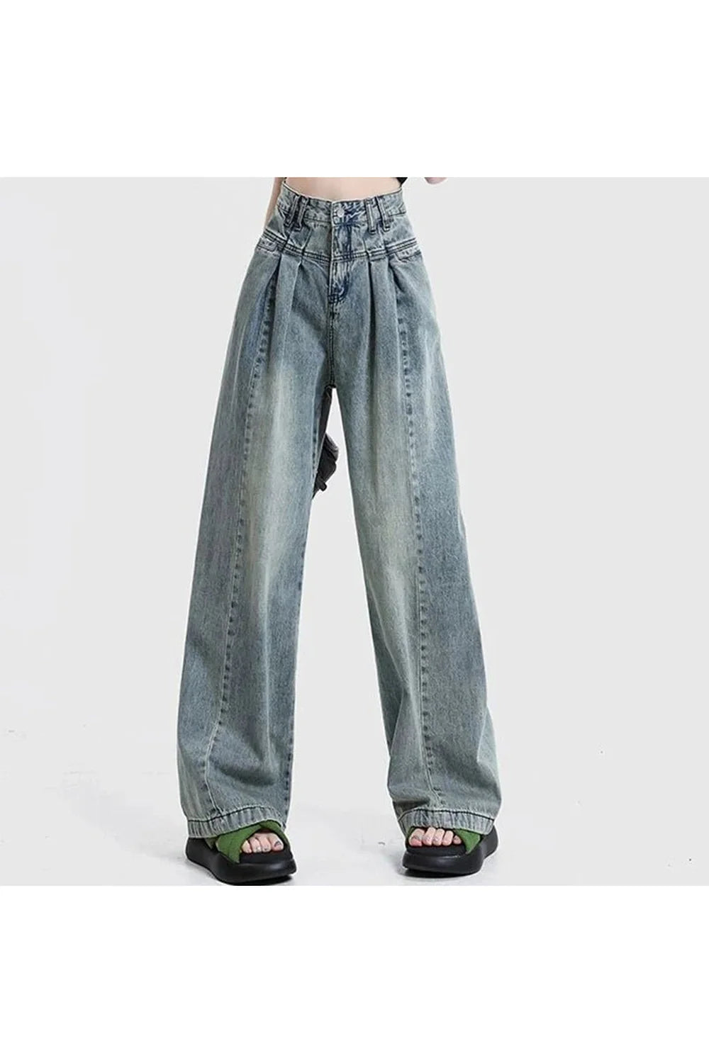 Fall Ultra Wide-Leg Baggy Jeans