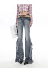 Urban Cascade Denim Hose