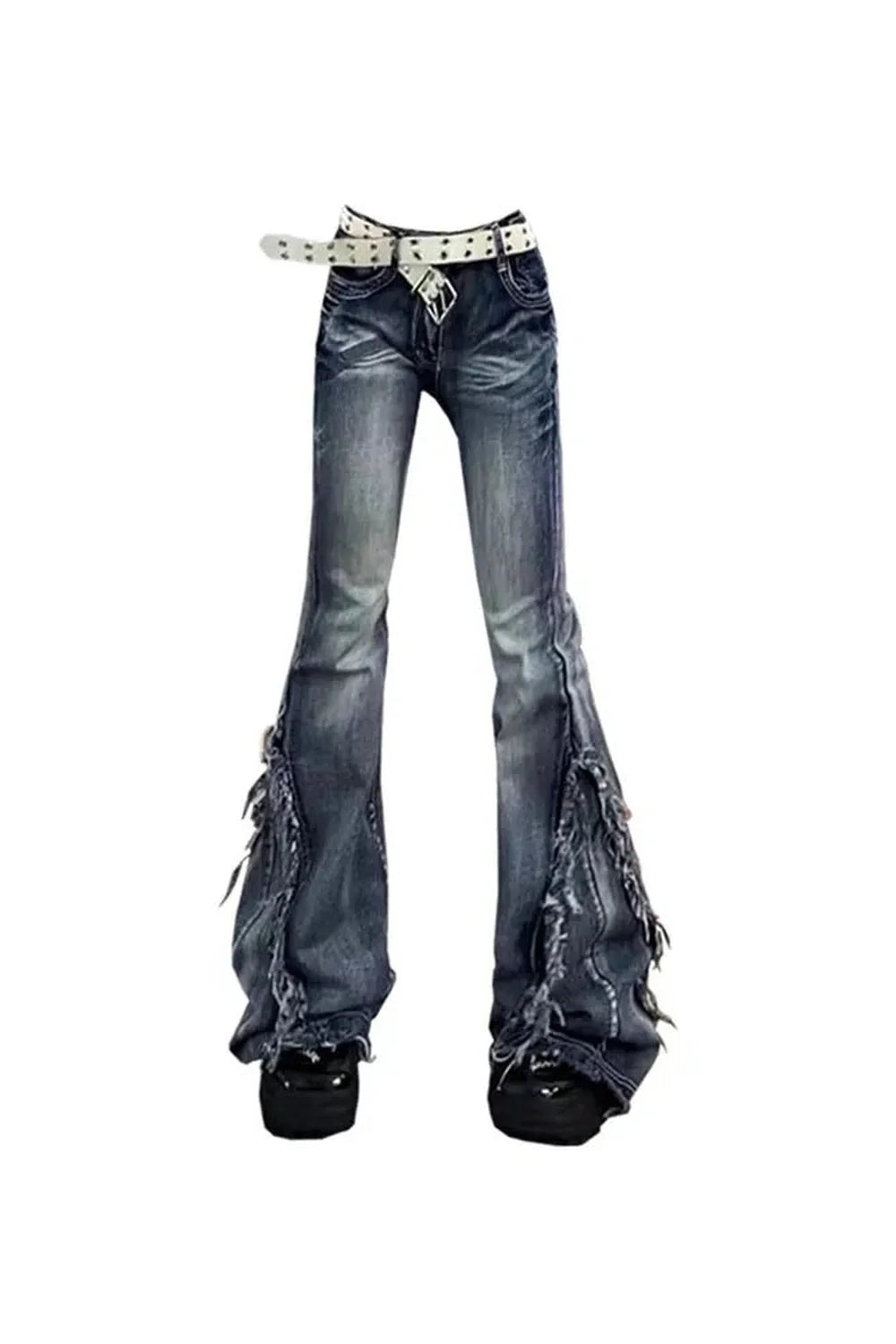 Urban Cascade Denim Hose