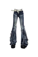 Urban Cascade Denim Hose