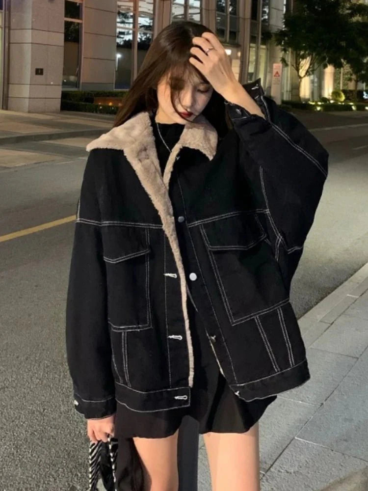 Urban Nights Sherpa-Lined Jacket