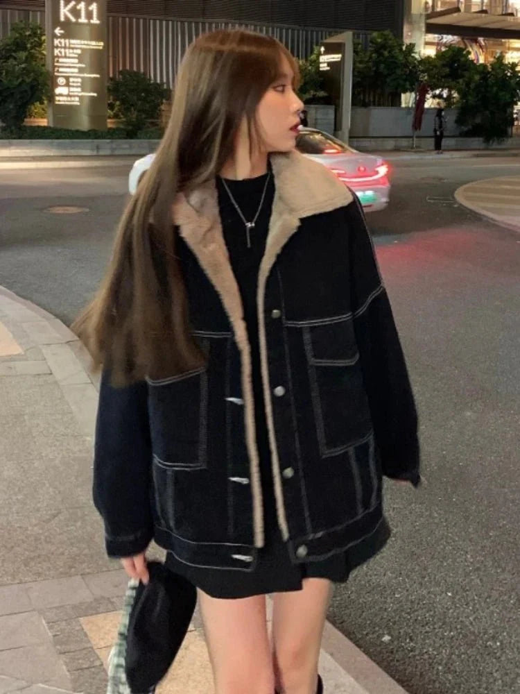 Urban Nights Sherpa-Lined Jacket