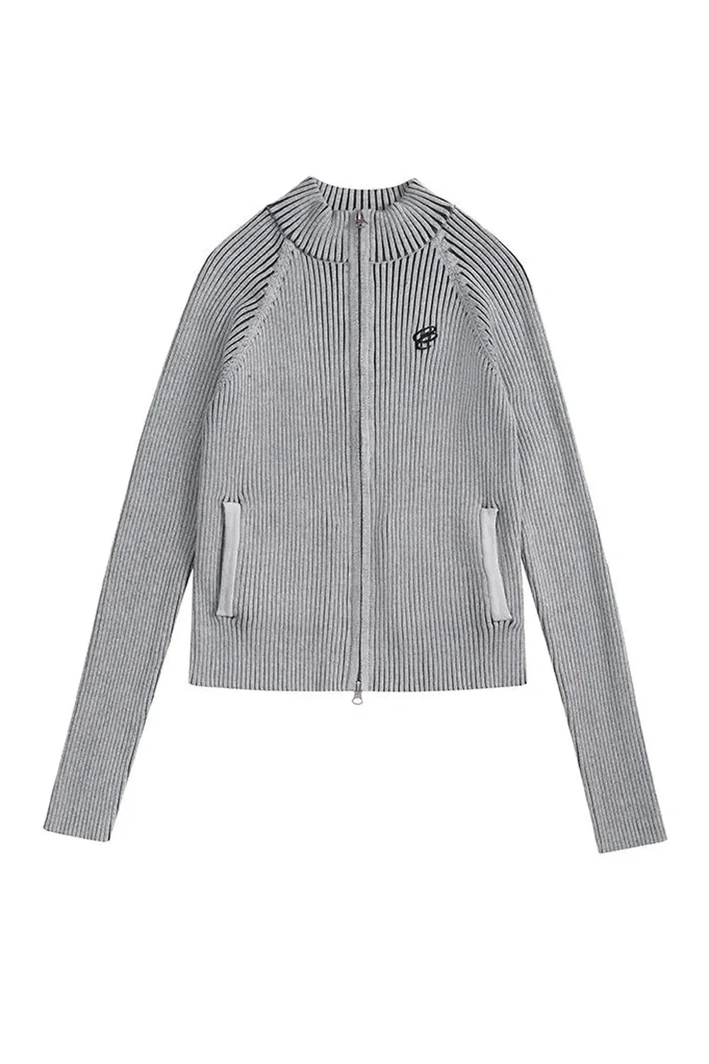 Urban Ribbed Zip-Up Jacket