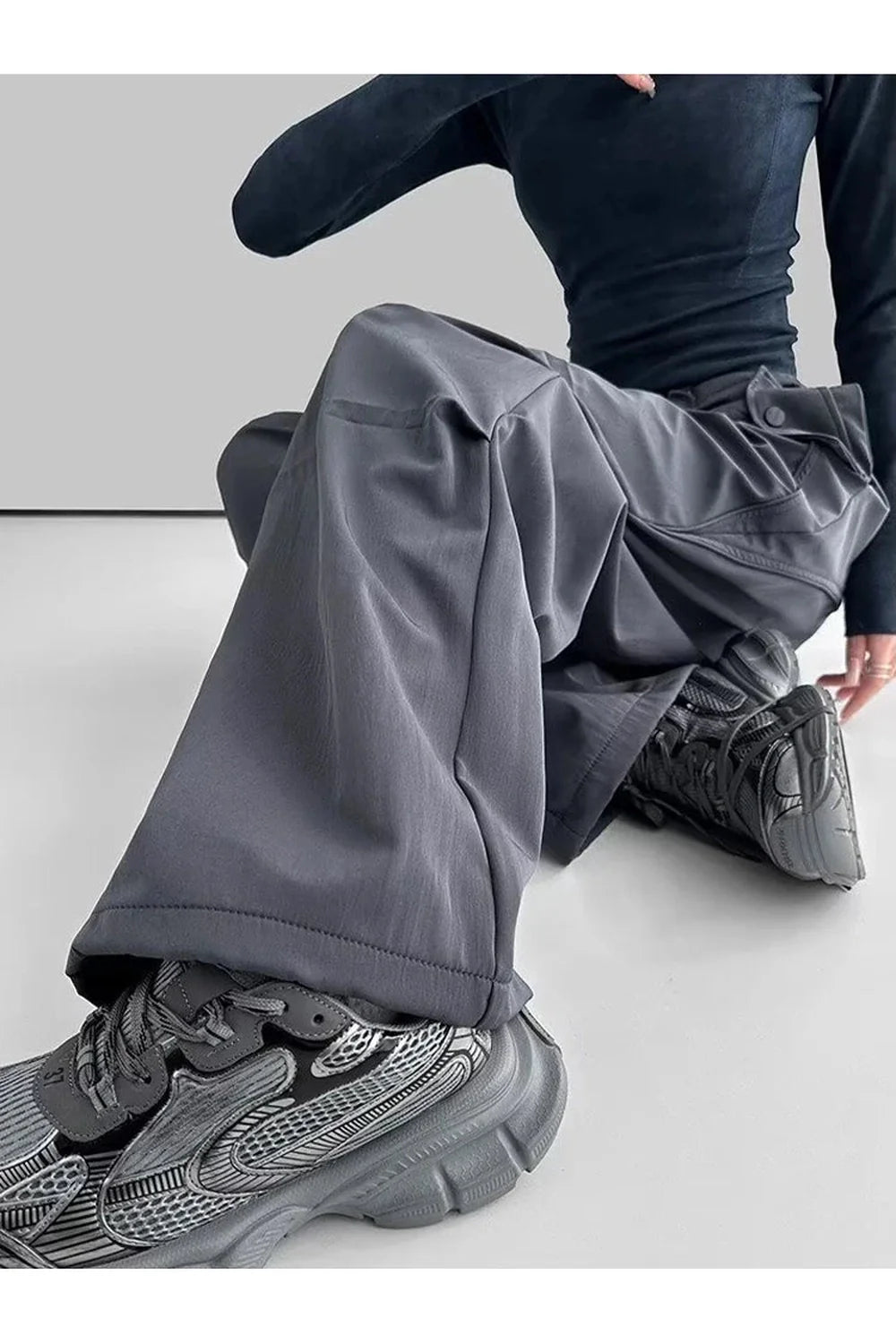 Urban Utility Cargohose mit weitem Bein
