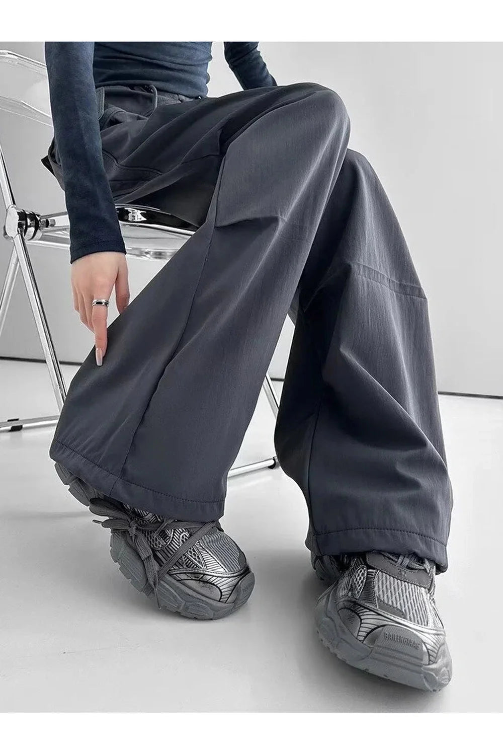 Urban Utility Cargohose mit weitem Bein