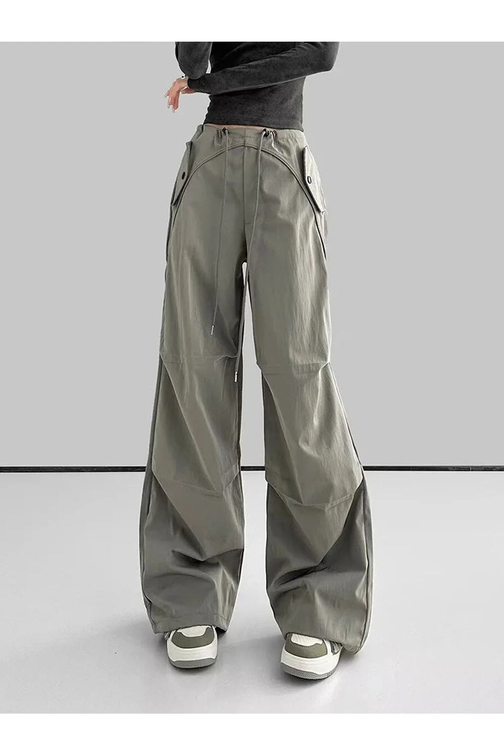 Urban Utility Cargohose mit weitem Bein