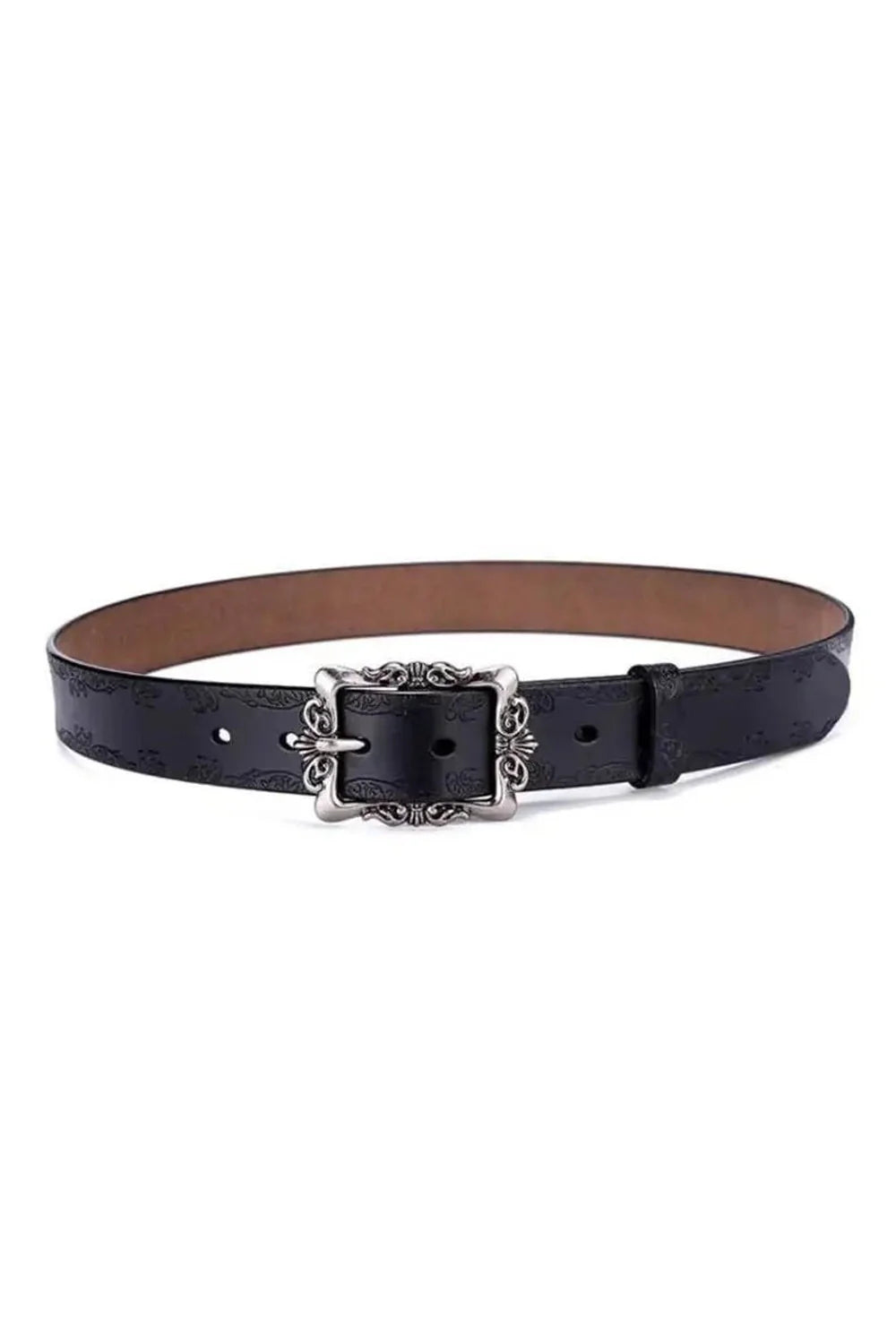 Victorian Embossed Buckle Belt