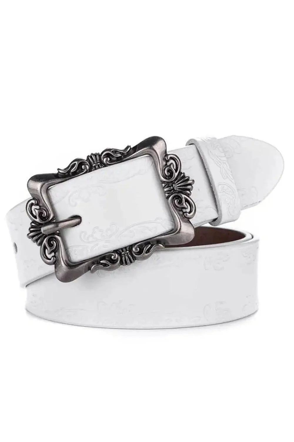 Victorian Embossed Buckle Belt