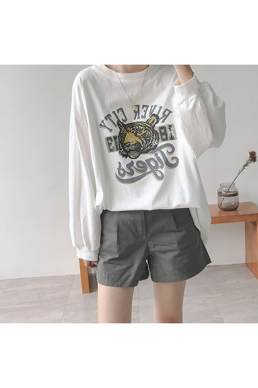 Vintage Aesthetic Long Sleeve T-Shirt