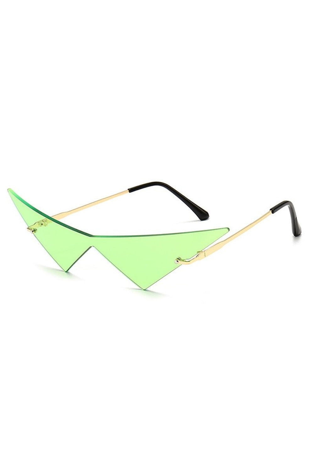 Vintage Aesthetic Triangle Style Sunglasses