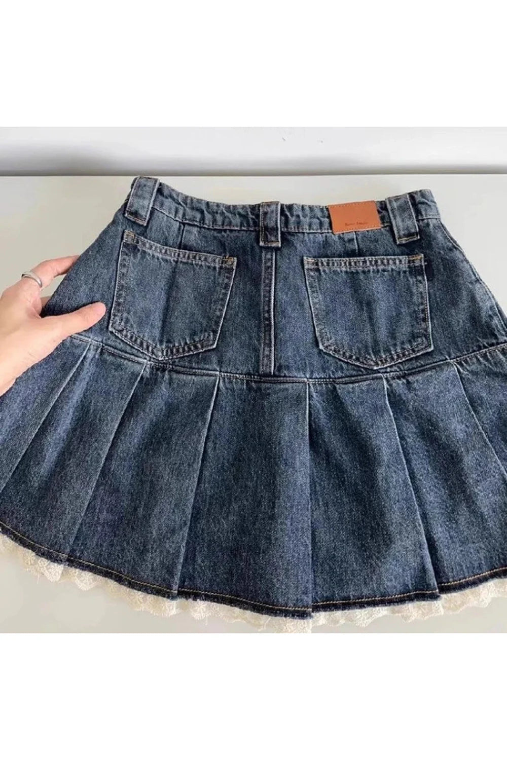 Vintage Denim Minirock