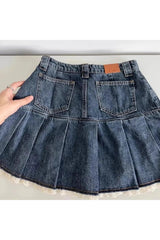 Vintage Denim Minirock