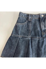 Vintage Denim Minirock