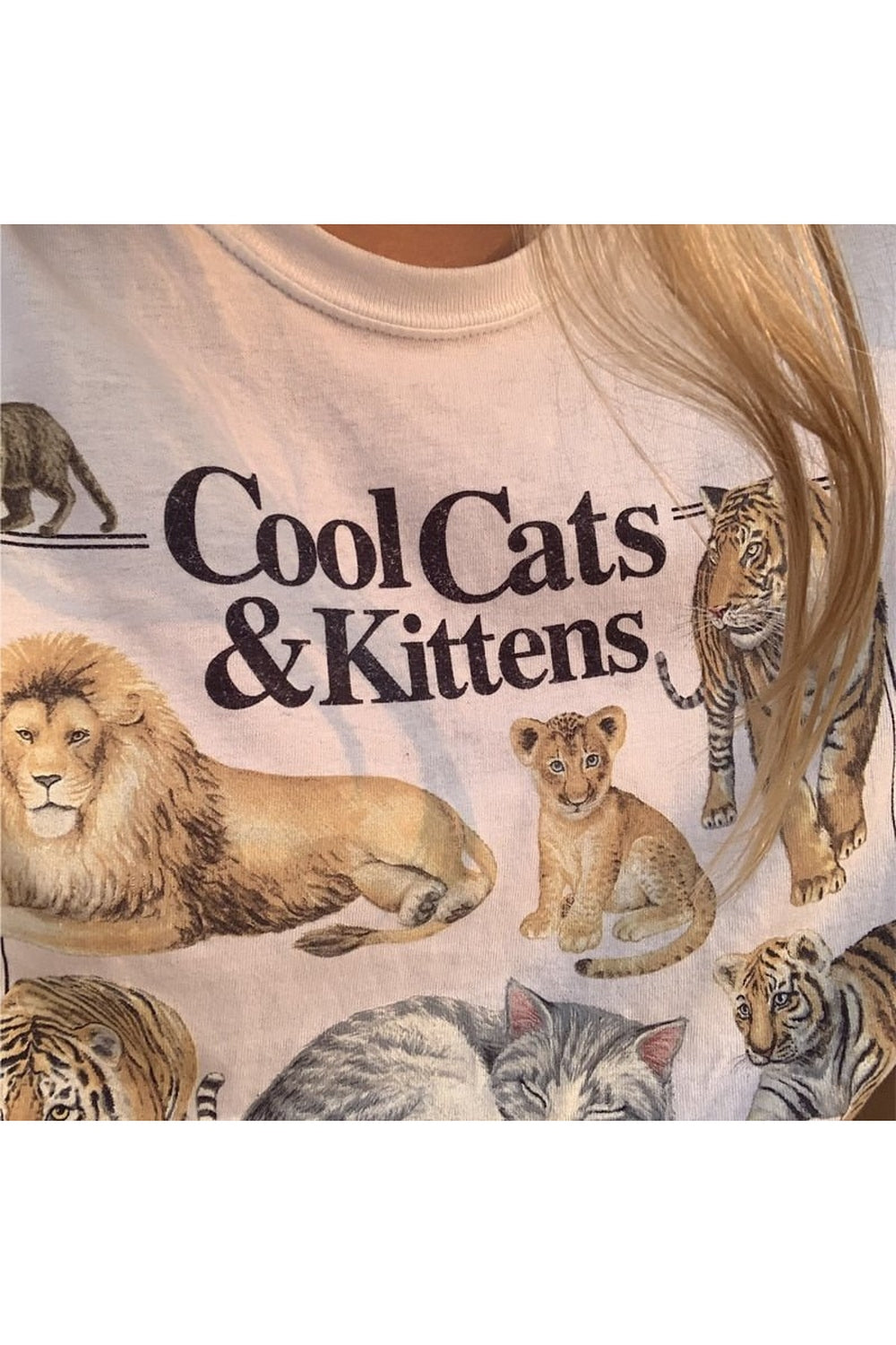 Vintage Feline Lover T-shirt