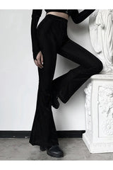 Vintage Schlaghose im Gothic-Stil