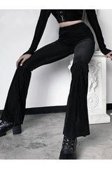 Vintage Schlaghose im Gothic-Stil