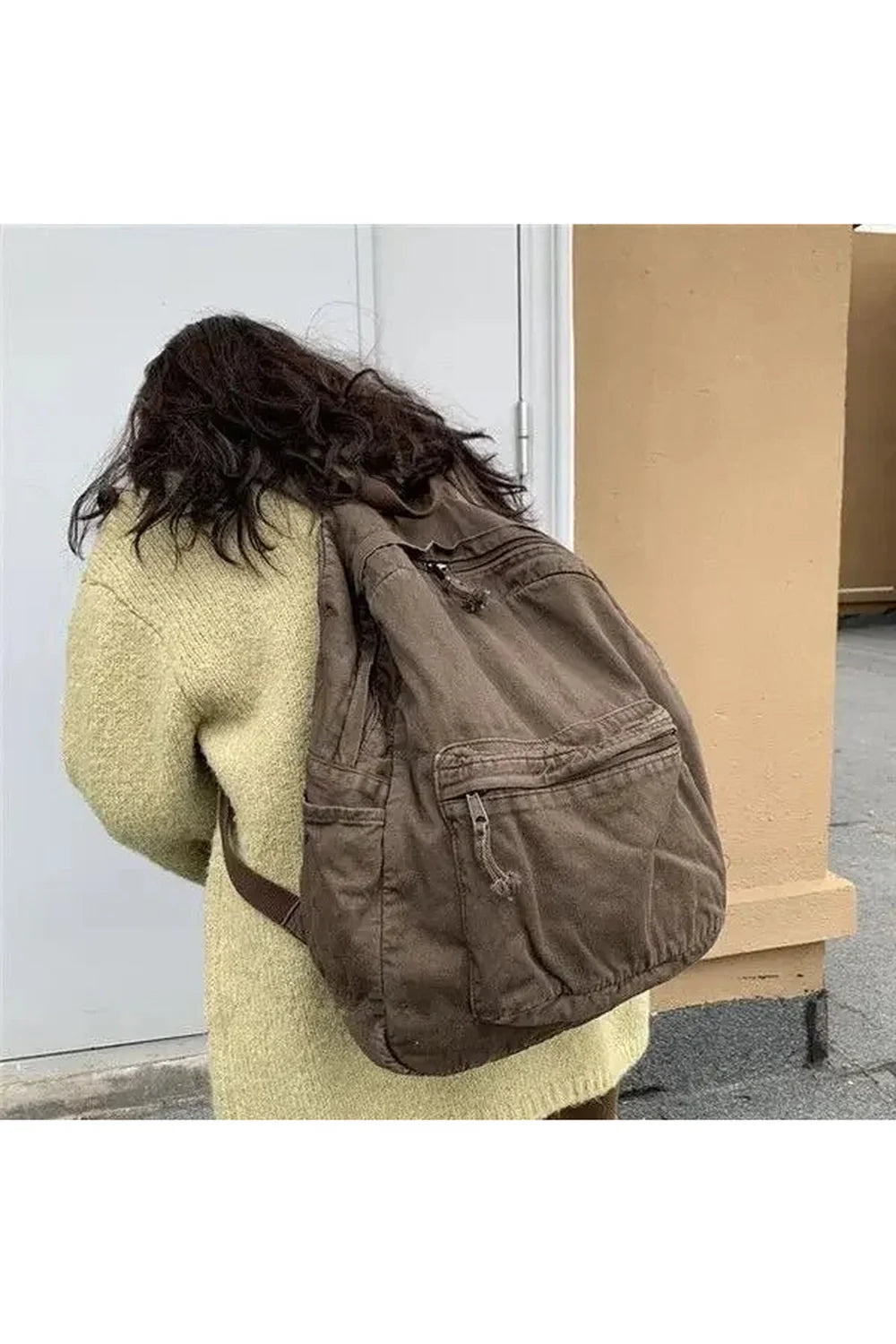 Vintage High-Capacity Backpack