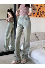 Jean large vintage d'automne