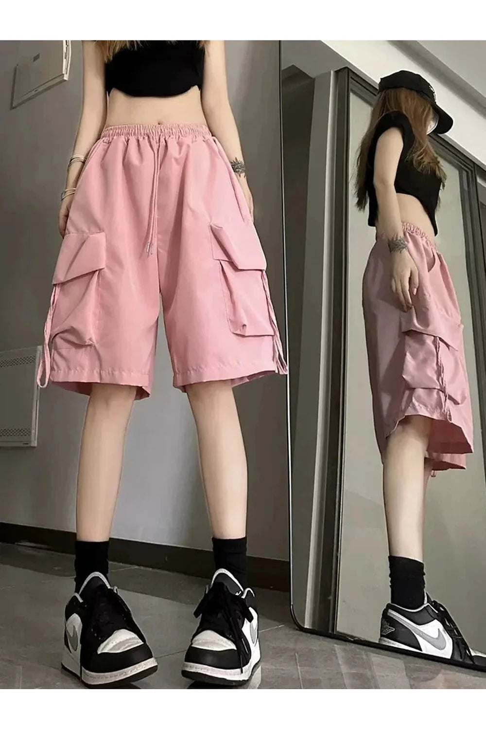 Vintage Knee-Length Shorts